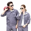working Clothes Men Women Cstructi Safety Electricity Uniforms Mechanical Durable Auto Repair Workshop Protective Coveralls g7XM#