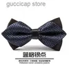 Bow Ties British Womens Formal Bow Tie New Best Mans Wedding Dress Korean version av Tide Gentlemans Leisure Bow Tie Y240329