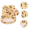 Hondenkleding Warme dierenkleding Jas Winterkostuum Warmtekleding Ademend Comfortabel Decor Polyester Puppy Thermisch