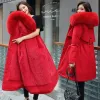 Jaqueta feminina parka coreano feminino inverno para baixo jaqueta 2023 parka tamanho grande casacos de penas quente cott jaqueta grossa mulher casaco n1kB #
