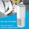 Air Purifiers Car mounted air purifier household sterilization odor removal PM2.5 negative ion generator small office desktop air purifierY240329