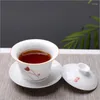 Teaware Sets High Quality White Bone China Gaiwan Tea Set Teaset TeaPot Travel Ceramic Chinese Porcelain Cup