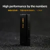 Förstärkare HIBY FC4 USB DAC Avkodning Dongle hörlurarförstärkare MQA Audio DSD256 3,5 mm 4,4 mm utgång för Android iOS Win10