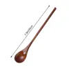 Spoons 3pcs Soup Mixing Spoon Dessert Eating Soda Coffee Beverage Stirrer Japanese Style Kitchen Utensil For Home Shop