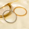 Filo di acciaio inossidabile PVD placcato oro 18 carati appannamento semplicemente solido braccialetti opachi per gioielli donna all'ingrosso 2024 alla moda