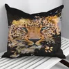 Pillow A Splash Of Leopard Throw Pillows Cover On Sofa Home Decor 45 45cm 40 40cm Gift Pillowcase Cojines Drop