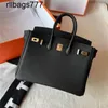 Bolsa tote de couro bk designer costurada à mão fio de cera de mel casa togo bezerro preto ouro feminino fivela bolsa logotipo original