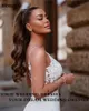 Lorie Lace Mermaid Wedding Dres Spaghetti Straps spetsapplikationer Brud Dr V Neck elegant mjuk tull bröllopsklänningar 2023 M6L3#