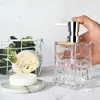 Storage Bottles 320ML Hand Sanitizer Bottle Shampoo Shower Gel Jar Bathroom Accessories Soap Dispenser Transparent Glass Lotion