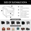 Chair Covers Grey Warm Thicken Club Sofa Cover Jacquard Candy Colors 1 Seater Couch For Sofas Living Room Bar Furniture