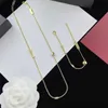 Designer Hart Armbanden Ketting Hangers Voor Dames Mode Diamanten Gouden Ketting Armband Zilveren Ketting Sieraden Set Heren Luxury298h