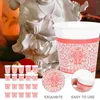 Disposable Cups Straws 50 Pcs Wedding Creative Beverage Chines Style Paper Party Simple Baby