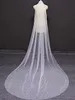 2024 Myyble Macria Lg Pearl Veil One Layer Bridal Veil Cathedral 3 أمتار عاج الزفاف الحجاب مع Accories Bride Accories E2NO#