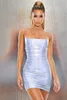 BKLD Metalik Parlak Safil Sleevel Mini Dr Womens Bandage Bodyc Seksi Backl Night Party Club Dantel Dr 2020 Yaz J3ZQ#