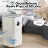 Air Purifiers Smart Air Purifier for Home Allergies Pets Hair in Bedroom H13 True HEPA Filter Filtration System Cleaner Odor EliminatorsY240329