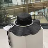 مصمم نساء قش قش قبعة Womans Wide Brim Caps Travel Travel Hats Summer Bucket Cap Outdoor Beach Strawhat Casquette Cyd24032701-6