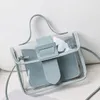 Sac à main en PVC Transparent pour femmes, sacoche à bandoulière pour dames, Shopping quotidien décontracté, sac à main de luxe