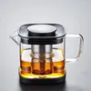 Teegeschirr Sets Hohe Bor Glas Teekanne Haushalt Transparent Elegante Tasse Filter Liner Tee Maker Trennung Teetasse Set