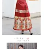 Ming Hanfu – haut de Style chinois pour femmes adultes, ensemble jupe avec visage de cheval, modèle de petite Stature, printemps et automne, nouvelle collection