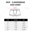 Intéressant personnalisé hommes sous-vêtements chien griffe imprimé Boxer Shorts personnalisé sous-vêtements confortables hommes sous-vêtements bagages S-XXL J240328