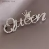 Pins Broschen Mode Perle und Strass Broschen für Frauen Barock Trendy Schmetterling Pins Kleidung Zubehör Hochzeit Geschenke Y240329