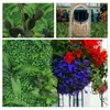 Decoratieve Bloemen 2 Stuks Kunstmatige Groene Hedge Wandpaneel Groen Nep Plant