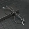 Ultralight Alloy TR90 Myopia Glasses Retro Round Optical Prescription Eyeglasses Frame Men And Women 240322