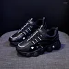 Casual Shoes 2024 Herrkvinnor B0222002 Utomhus Jogging Platform Multicolor Reflective Black White Leather Trainers ET10079 Runner