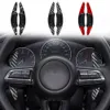 Para mazda 3 axela/CX-30 volante shift paddle peças de automóvel controle central modificado fibra carbono abs material shifter extensor