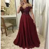 Burdy Plus Size LG Evening Party Vestidos Chiff Lace Vestidos de festa Sexy Illusi Decote Especial Ocn Prom Dr x7uY #