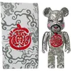 Articles de nouveauté Bearbrick 400% bloc de construction ours Violence ours 2g Kongshanji Bujia jeu de mode poupée faite à la main cadeau MakingL2403