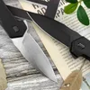 Excelente KS 2041 Monitor Flipper Cuchillo plegable Hoja de punto de caída Mango de fibra de onda de nailon Cuchillos de bolsillo tácticos para exteriores Herramientas de supervivencia para acampar y cazar 1660 9000