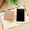 Presentförpackning 100 st mini Creative Kraft Paper Cover N Times Memo Pad Sticky Notes Notebook Note School Supplies