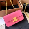 Donna TEEN TRIONPHES ascelle Borse anche Uomo 1 Borsa a tracolla firmata Borsa di lusso con patta baguette Borsa tote pochette moda Borsa in pelle Portafoglio Borse a tracolla a catena