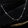 Anklets 925 Sterling sier Geometric Round Bead Ankle Chain 2024 y Jewelry Fashion Birthday Gifter Drop Delivery Othpk