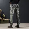 Homem calças de cowboy retro calças 90s streetwear jeans masculinos em linha reta motocicleta baixa ascensão harajuku luxo regular xs estilo coreano o8aP #