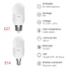 Steuern Sie die Yeelight-Farbtemperaturlampe M2 Bluetooth Mesh E14 E27 Intelligentes LED-Licht Dimmbar App-Steuerung 4W 220V Funktioniert mit Homekit Mi Home