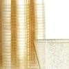Engångskoppar sugrör 30x glitterplast 9 oz 270 ml elegant whiskyglas för fester bröllop Alla hjärtans dag bordsartiklar