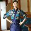 unisex Japanese Style Chef Jacket Chef Uniform Cuisine Restaurant Hotel Kitchen Work Wear Catering Foodservice Chef Shirt Apr t4wb#