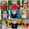 Stuffed Plush Animals Wholesale 43Cm Bitter Face Teddy Bear P Toy Childrens Game Playmate Holiday Gift Bedroom Decoration Drop Del Dhy9K