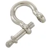 Kitchen Storage 10 PCS O Shape Stainless Steel Anchor Shackle Outdoor Rope Paracord Bracelet Buckle