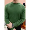 남자 스웨이터 패션 컬러 열 터틀넥 스웨터 긴 슬리브 티셔츠 스트레치 풀오버