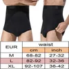 Underpants Oeak Homens Shaperwear Briefs Duas Camadas Cintura Alta Bodyshape Fitness Slim Shorts Leg Control Underwear 2024