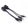 Connecteurs de câble réseau 2pcs / lot couleur noir / blanc Ethernet PoE Adaptateur Bande Sned Switch Splitter Kit Rj45 Injector Drop Delivery Com Otycu