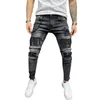 Nouveau 2023 Hommes Jeans Hip Hop Ripped Slim Stretch Pantalon Printemps et Automne Fi Club Boyfriend Vêtements Jeans de haute qualité S-3XL 51u7 #