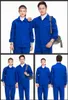 Schweißen Kleidung Set Arbeitskleidung Flammhemmende Cott Overalls Arbeiter Uniform Auto Werkstatt Schweißen Kleidung Mechanische Anti Burnt D1Zy #