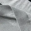 Männer Pullover Baumwolle Kleidung Hohe Qualität Grundlegende Casual Zipper Streifen Pullover Jacke Frühling Mode Lose Stricken Offene Tops