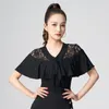 Stage Wear 2024 Pearl Diamond Professional Clothing Latin Dance Dire High-End Customized Tassel Dress Female Performance #24030204