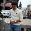 Herren Hoodies Sweatshirts 2023 Kapuzenpullover Play Sweatshirt Commes Cardigan Des Small Red Heart Hoodie Garcons Standard und Fleece Casual Dro Otvyq