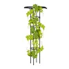 Suporte de treliça de jardim para plantas trepadeiras Treliça de jardim para plantas trepadeiras Suporte de plantas Suporte de videira DIY Treliça de escalada flor